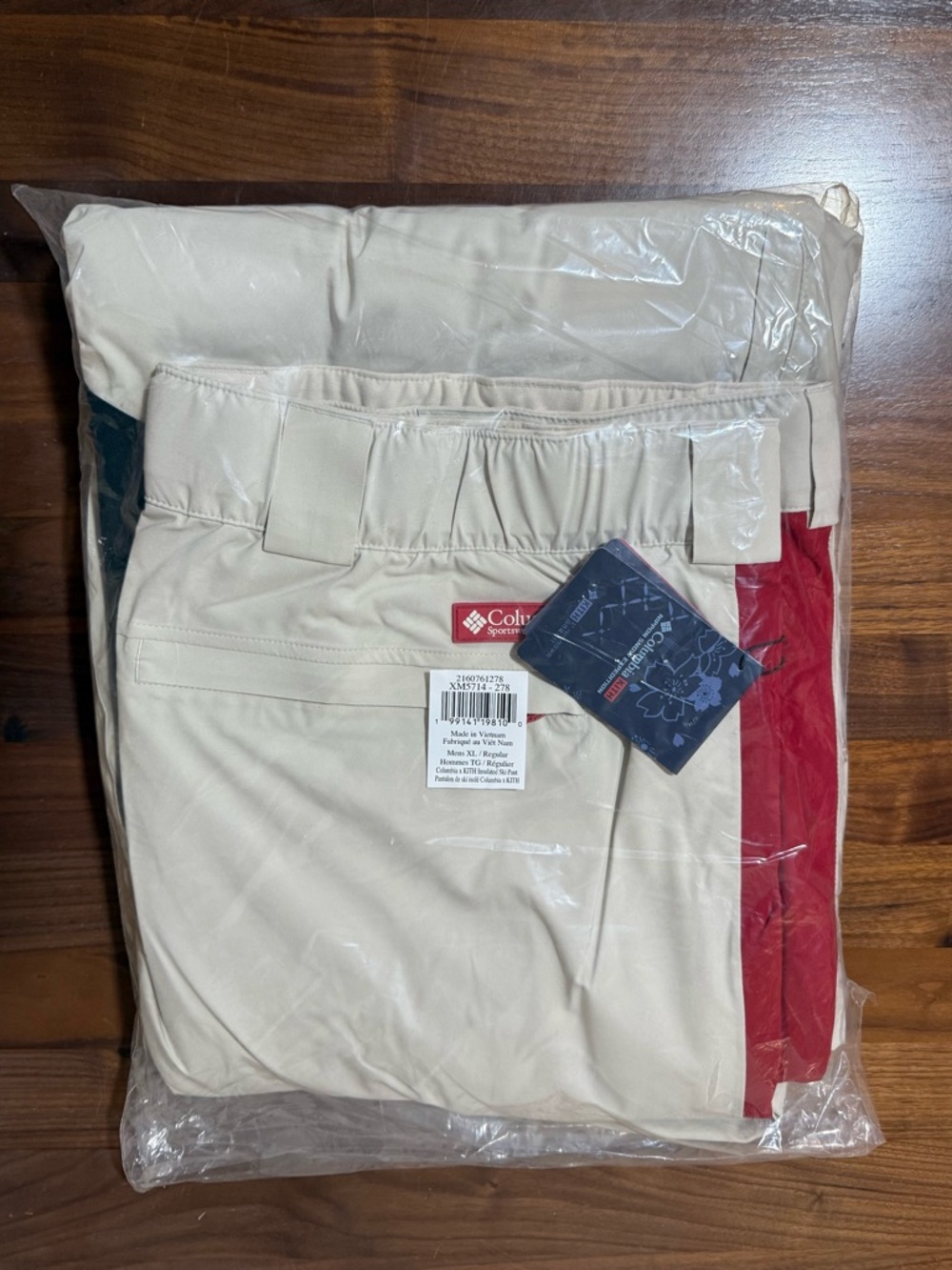 Kith For Columbia 2L Ski Pant in 'Veil' Men’s Size XL Waterproof Ski Snow Pants - Picture 9 of 10